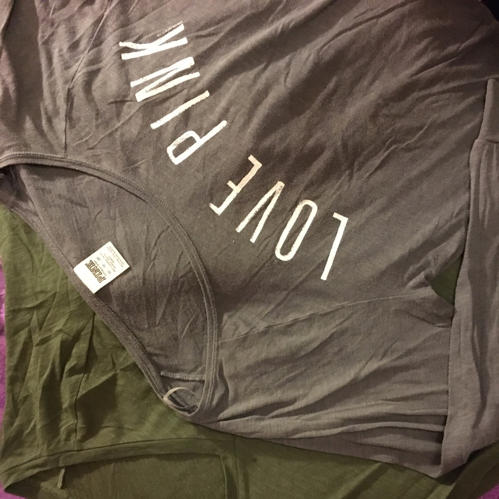 Victoria secret pink long sleeve lot